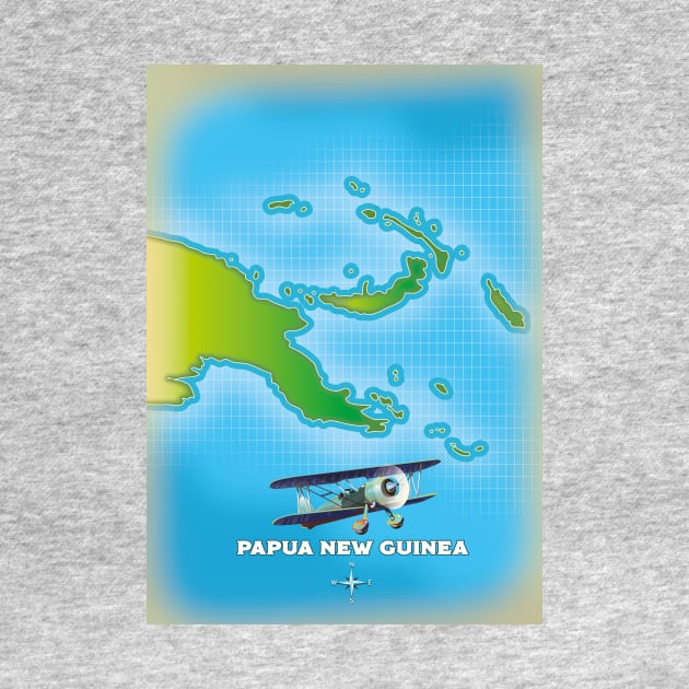 papua new guinea map by nickemporium1